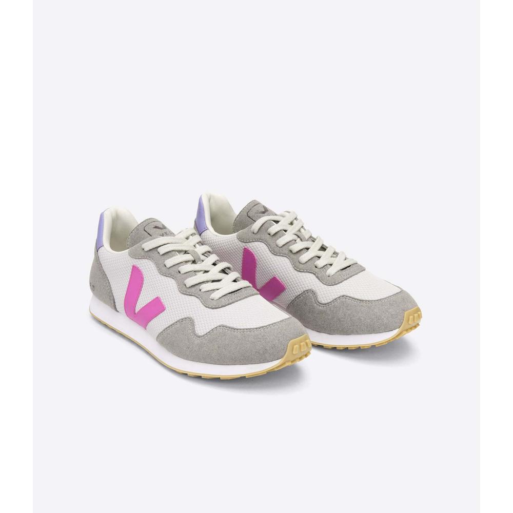 Veja SDU REC ALVEOMESH Women's Running Shoes White/Grey | NZ 434XYU